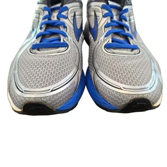 Brooks Adrenaline GTS 16 Men’s Running Shoes Gray Blue Size 10 Extra Wide (4E)